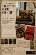 Load image into Gallery viewer, The Velvet Labyrinth | Curiosity No. 12 | OOAK Clutch