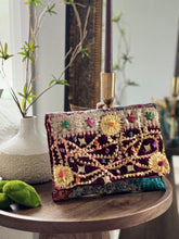 Load image into Gallery viewer, The Velvet Labyrinth | Curiosity No. 12 | OOAK Clutch