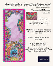 Load image into Gallery viewer, Tasmania | Lilaceae | تسمانیا | Digitally printed dupatta