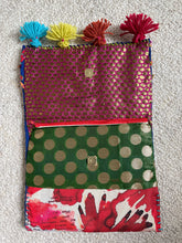 Load image into Gallery viewer, The Hatter’s Flower Riot | Curiosity 08 | OOAK Clutch