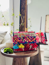 Load image into Gallery viewer, The Hatter’s Flower Riot | Curiosity 08 | OOAK Clutch
