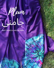 Load image into Gallery viewer, Plum | جامنی | Bundle Offer | 3 for $99 | Rectangular Scarf