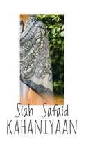 Load image into Gallery viewer, Siah Safaid Kahaniyaan | Black and White Stories | Rectangular Scarf