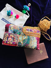 Load image into Gallery viewer, The Hatter’s Lost Atlas | Curiosity No. 9 | OOAK Clutch
