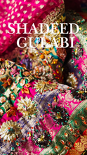 Load image into Gallery viewer, شدید گلابی| Shadeed Gulabi | 1 of 5 | one of a kind dupatta