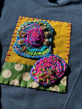 Load image into Gallery viewer, Mad Hatter Escapades | 24 of many| One of a Kind sweatshirts | Hand made by Amna Nawab