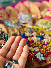 Load image into Gallery viewer, Qirmizi | Crimson | 4 of 5 | قرمزی | one of a kind dupatta