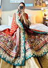 Load image into Gallery viewer, Qirmizi | Crimson | 4 of 5 | قرمزی | one of a kind dupatta