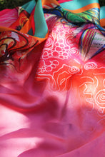 Load image into Gallery viewer, Shaftaloo | شفتالو | Peach | Rectangular scarf