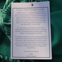 Load image into Gallery viewer, Exhale | Peace through honesty | Rectangular Scarf | Bundle Offer | 3 for $99