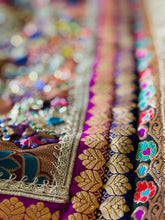 Load image into Gallery viewer, Qirmizi | Crimson | 4 of 5 | قرمزی | one of a kind dupatta