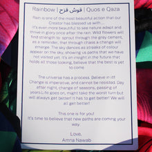 Load image into Gallery viewer, (NEW) Rainbow | قوسُ قزح | Quos e Qaza | Rectangular scarf