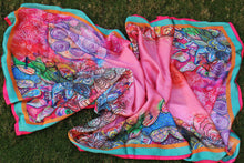 Load image into Gallery viewer, Shaftaloo | شفتالو | Peach | Rectangular scarf