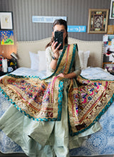 Load image into Gallery viewer, سرمئ | Surmaii | Grey | 2 of 5 | one of a kind dupatta