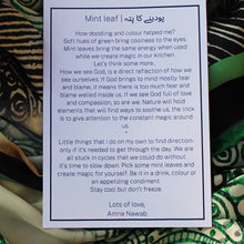 Load image into Gallery viewer, (NEW) Mint leaf | پودینے کا پتہ | Rectangular scarf