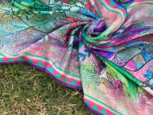 Load image into Gallery viewer, Bagh e Baharaan | Celebration of Spring | Rectangular Scarf