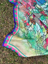 Load image into Gallery viewer, Bagh e Baharaan | Celebration of Spring | Rectangular Scarf