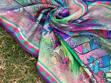 Load image into Gallery viewer, Bagh e Baharaan | Celebration of Spring | Rectangular Scarf