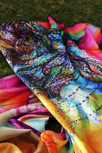 Load image into Gallery viewer, (NEW) Jhooming Lotus | Rectangular Scarf
