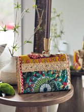Load image into Gallery viewer, The Golden Reverie | Curiosity No. 14 | OOAK Clutch
