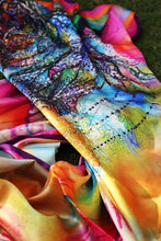 Load image into Gallery viewer, (NEW) Jhooming Lotus | Rectangular Scarf
