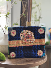 Load image into Gallery viewer, Curiosity No. 17 | The Chequered Trinket | OOAK Clutch
