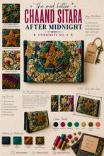 Load image into Gallery viewer, Chaand Sitara After Midnight | Curiosity 02 | OOAK Clutch

