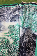 Load image into Gallery viewer, (NEW) Mint leaf | پودینے کا پتہ | Rectangular scarf
