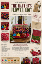 Load image into Gallery viewer, The Hatter’s Flower Riot | Curiosity 08 | OOAK Clutch
