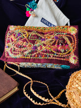 Load image into Gallery viewer, The Hatter’s Lost Atlas | Curiosity No. 9 | OOAK Clutch
