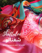 Load image into Gallery viewer, Shaftaloo | شفتالو | Peach | Rectangular scarf
