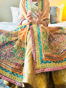 Gulabi Pukhraaj | 5 of 5 | one of a kind dupatta | گلابی پکھراج