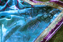 Load image into Gallery viewer, Neela Amber | نیلا نیلا امبر | Blue Sky| Digitally Printed Dupatta
