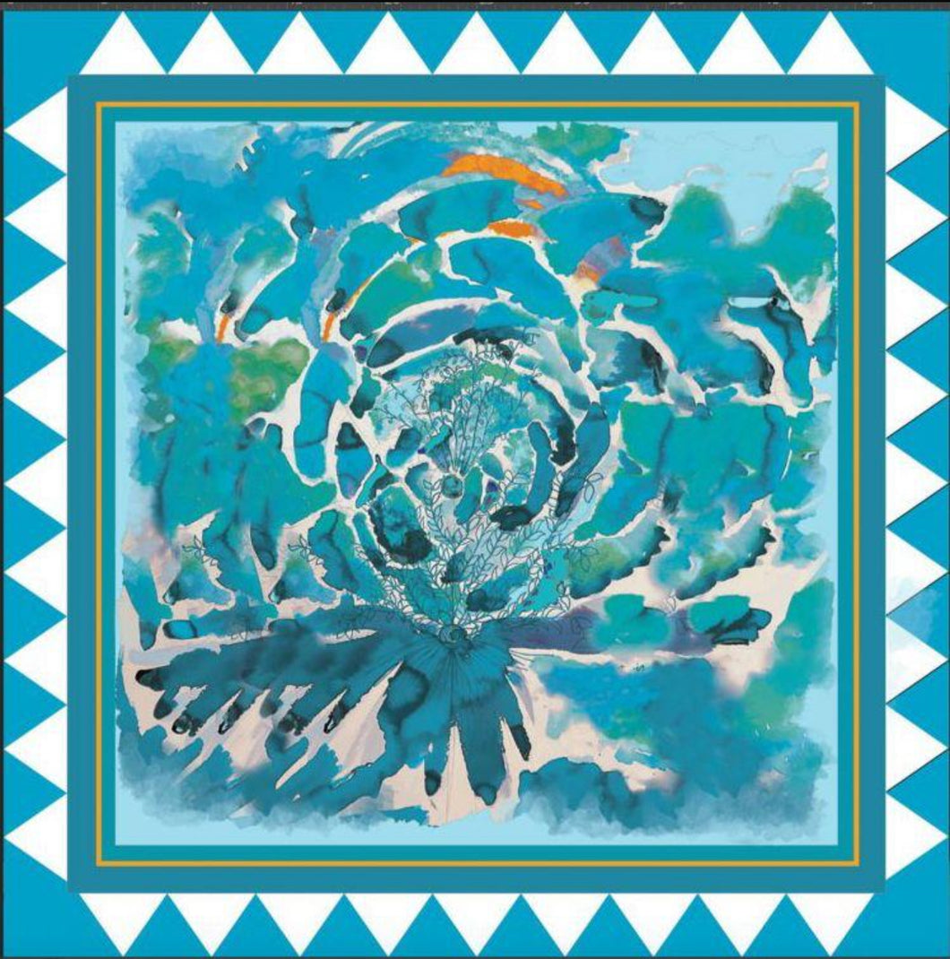 Flower Power | Square Scarf
