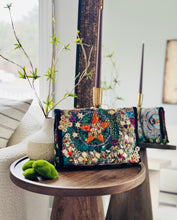 Load image into Gallery viewer, Chaand Sitara After Midnight | Curiosity 02 | OOAK Clutch
