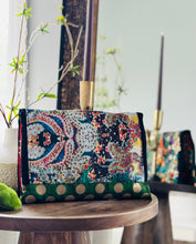 Load image into Gallery viewer, Chaand Sitara After Midnight | Curiosity 02 | OOAK Clutch
