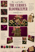 Load image into Gallery viewer, The Curious Bloom-keeper | Curiosity No. 5 | OOAK Clutches
